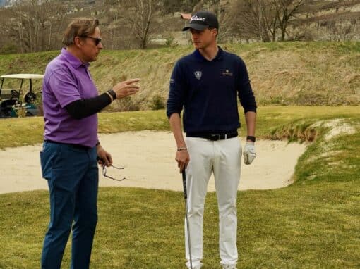 Entraînement indoor golf